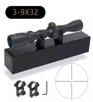3-9X32照準線測距儀十字弓点十字線照準器戦術光学照準器
